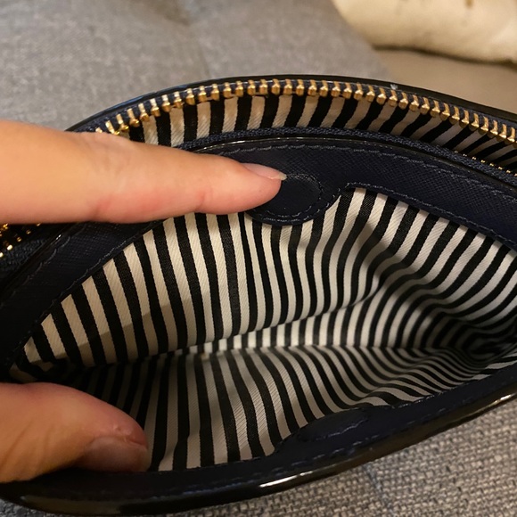 Navy Kate Spade purse - Picture 5 of 9